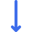 Down arrow icon 64x64
