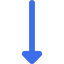 Down arrow icon 64x64