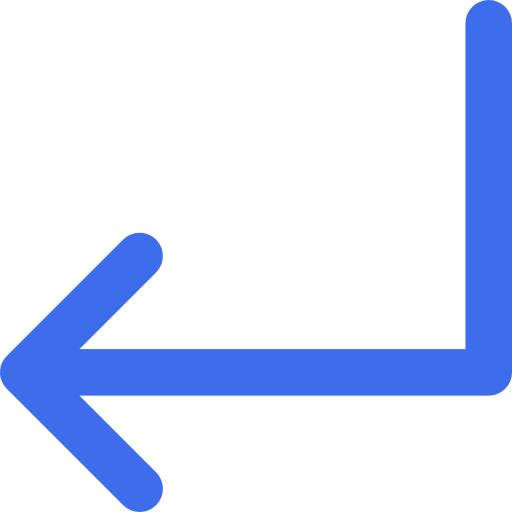 Turn left icon