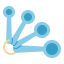Measuring spoons icon 64x64