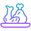 Chicken leg icon 64x64