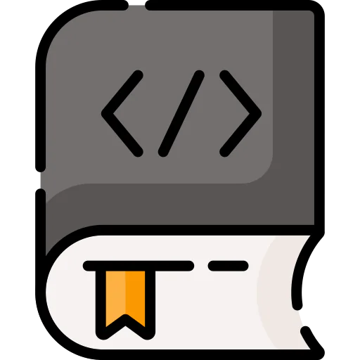 Coding book icon