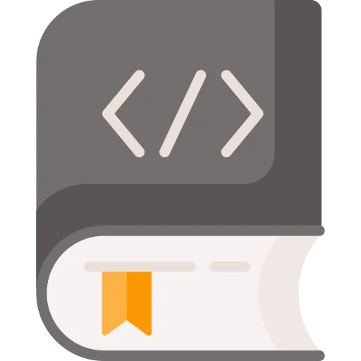 Coding book icon