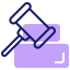 Legal hammer icon 64x64