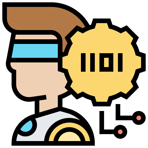 Binary code icon