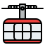 Cable car cabin icon 64x64