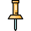 Push pin icon 64x64