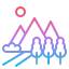 Mountains icon 64x64