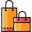 Shopping bags icon 64x64