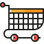 Shopping cart icon 64x64