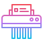 Paper shredder Symbol 64x64