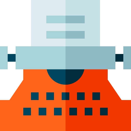 Typewriter icon