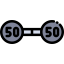 Dumbbell icon 64x64