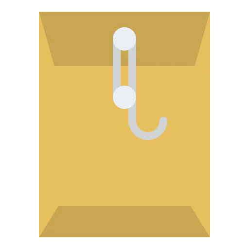 Paper envelope icon