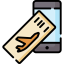 Boarding pass icon 64x64