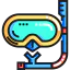 Diving mask icon 64x64