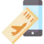 Boarding pass Symbol 64x64