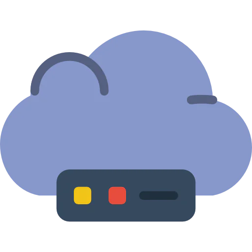 Cloud computing icon