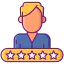 Customer satisfaction icon 64x64