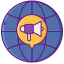 Online marketing icon 64x64