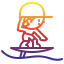 Surfing icon 64x64
