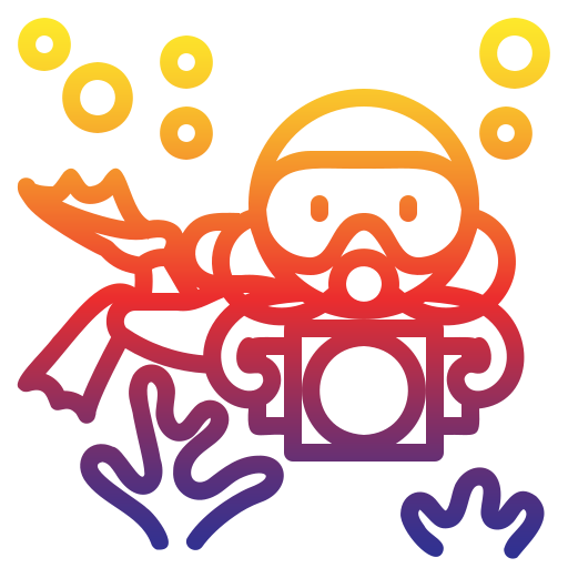 Scuba diving icon