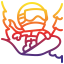 Snowboarding icon 64x64