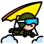 Hang gliding アイコン 64x64