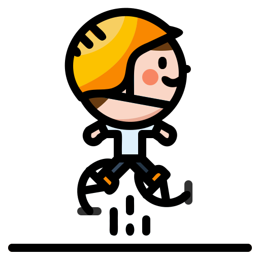 Jumping icon