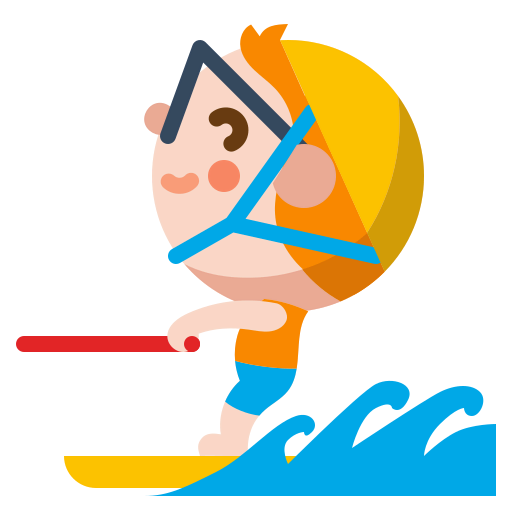 Skiing icon