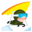 Hang gliding アイコン 64x64