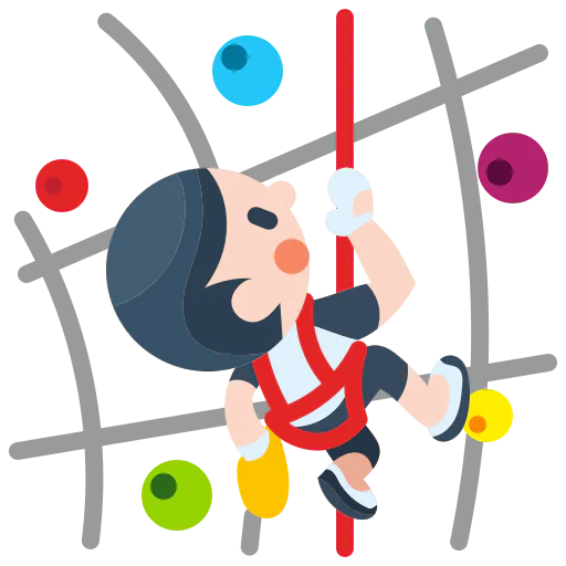 Climbing icon