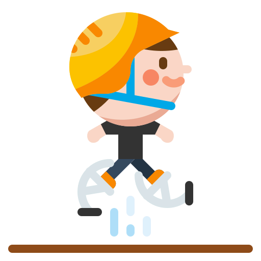 Jumping icon