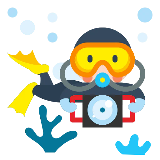 Scuba diving icon