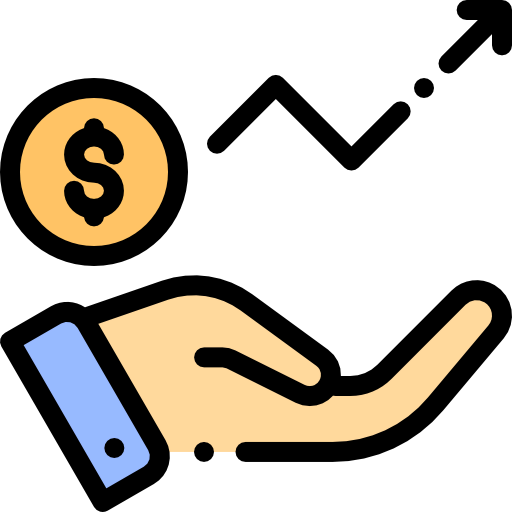 Line chart icon