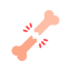 Сломанная кость иконка 64x64