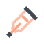 Crutches icon 64x64