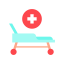 Hospital bed icon 64x64