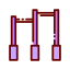 Gym bars icon 64x64