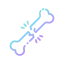 Сломанная кость иконка 64x64