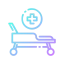 Hospital bed icon 64x64