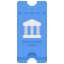 Museum ticket Symbol 64x64
