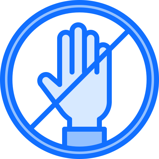 Dont touch icon