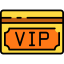 Vip pass icon 64x64