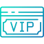 Vip pass icon 64x64