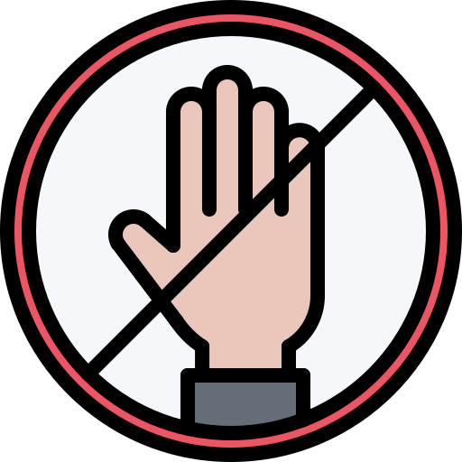 Dont touch icon