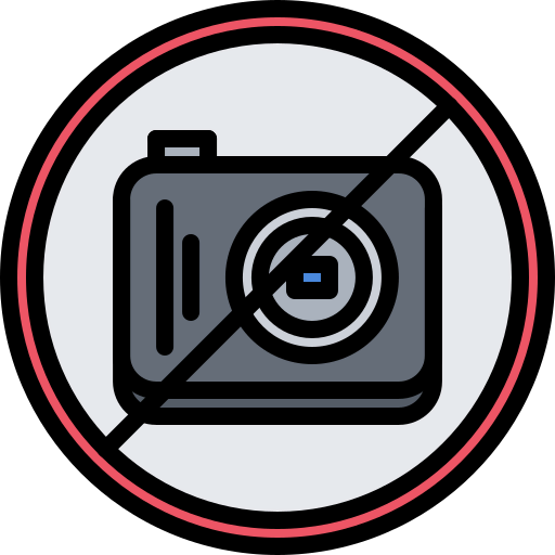 No camera icon
