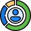 Pie chart icon 64x64