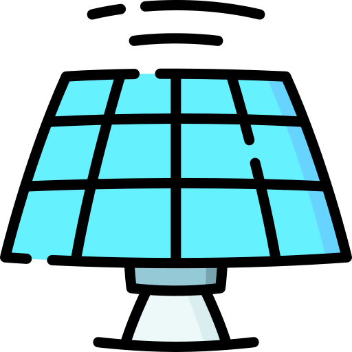Solar panel icon