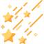 Falling star icon 64x64